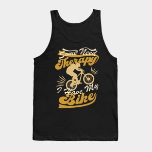 Funny Bicycle Quote Vintage Retro Design Gift Idea Tank Top